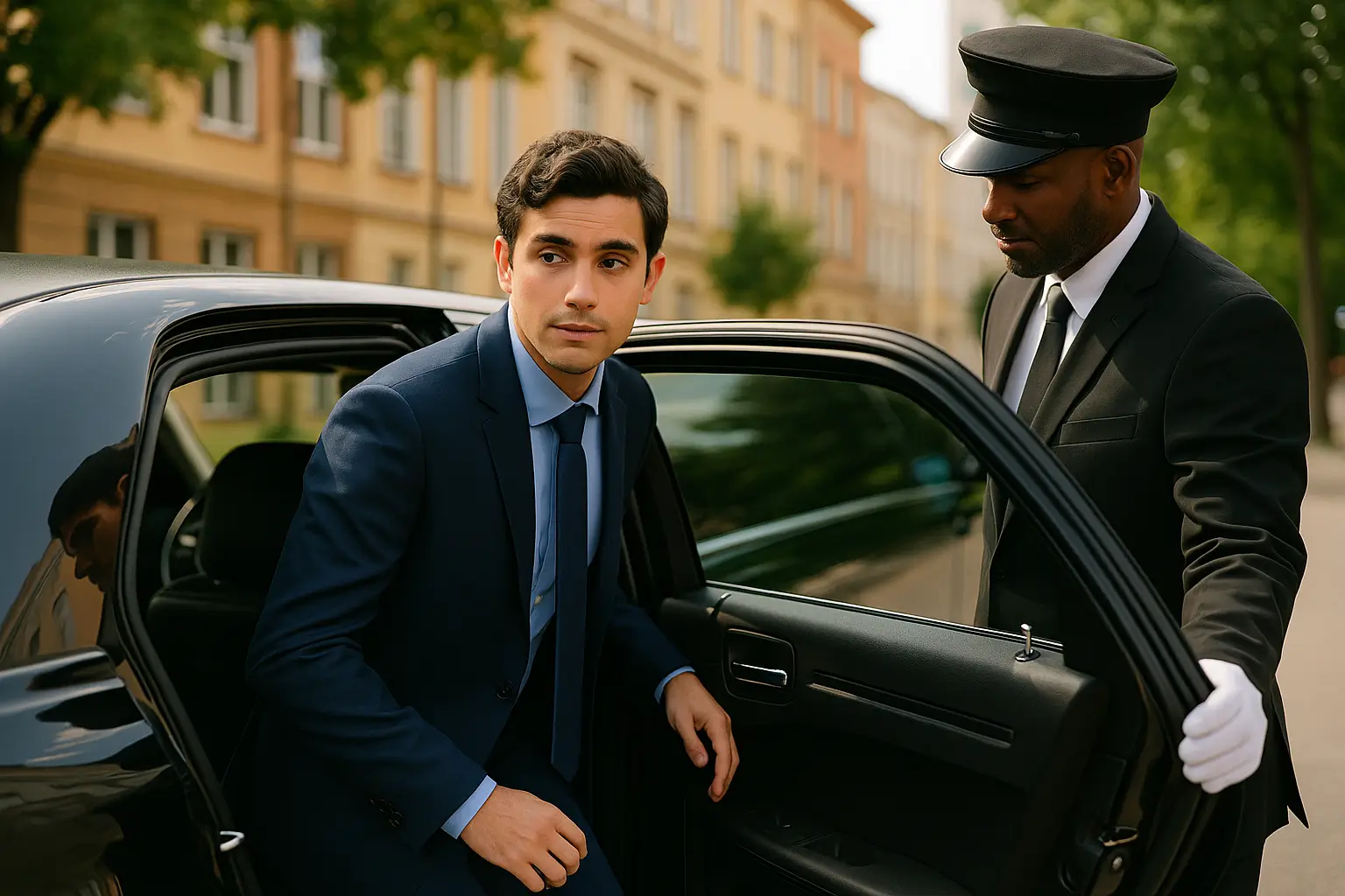 First-Time Riders of Limousine Service