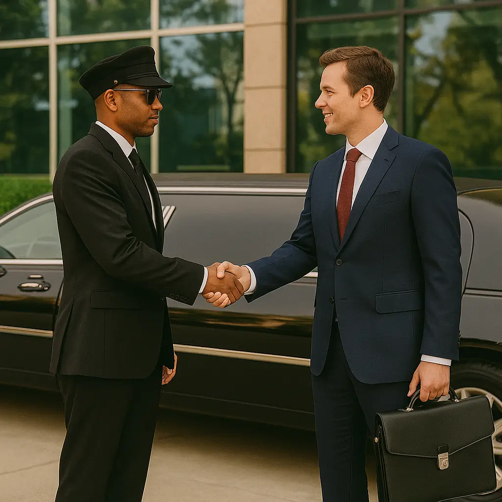 Limousine services for business clients