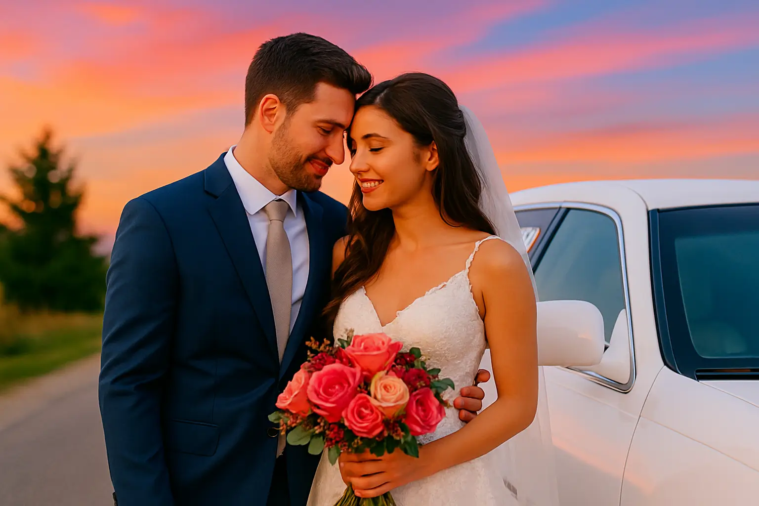 surprise-honeymoon-limousine-service