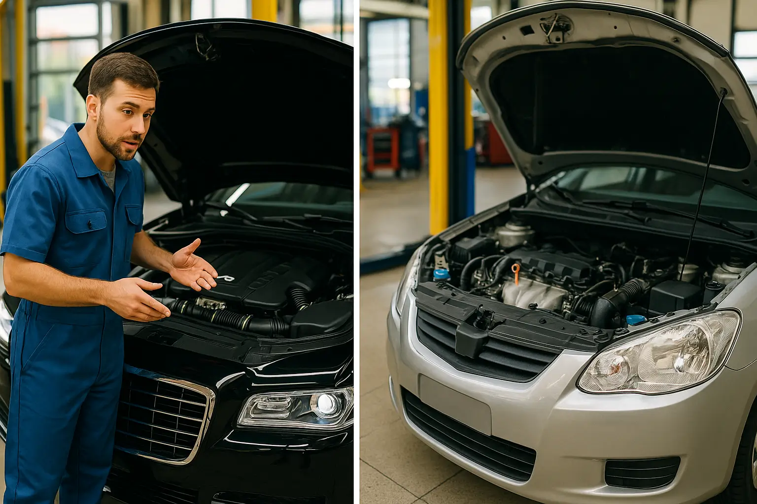 Difference Between the Engine of Limousine and Local Transport