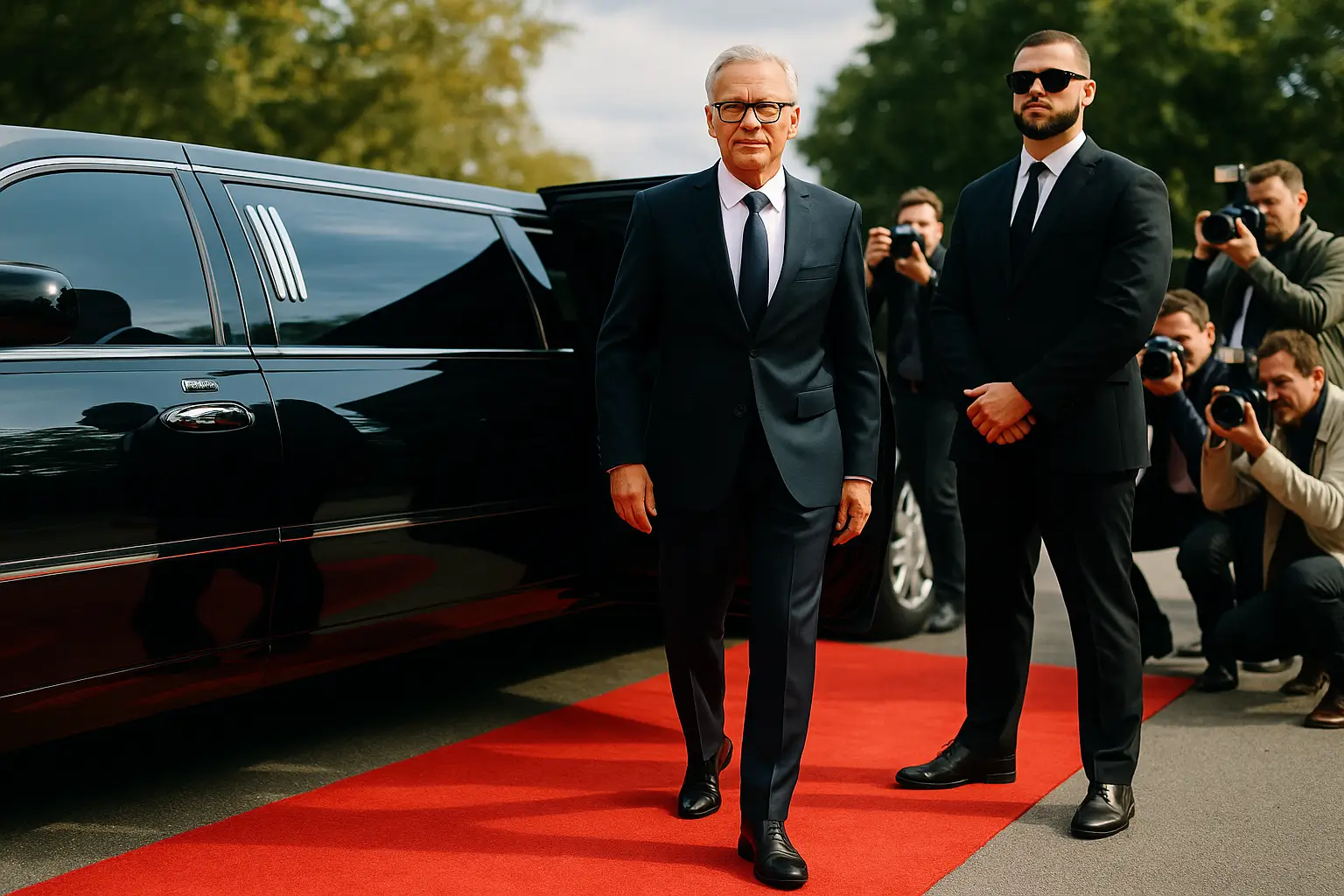 VVIP Limousine service providing luxury, comfort, and security for distinguished individuals