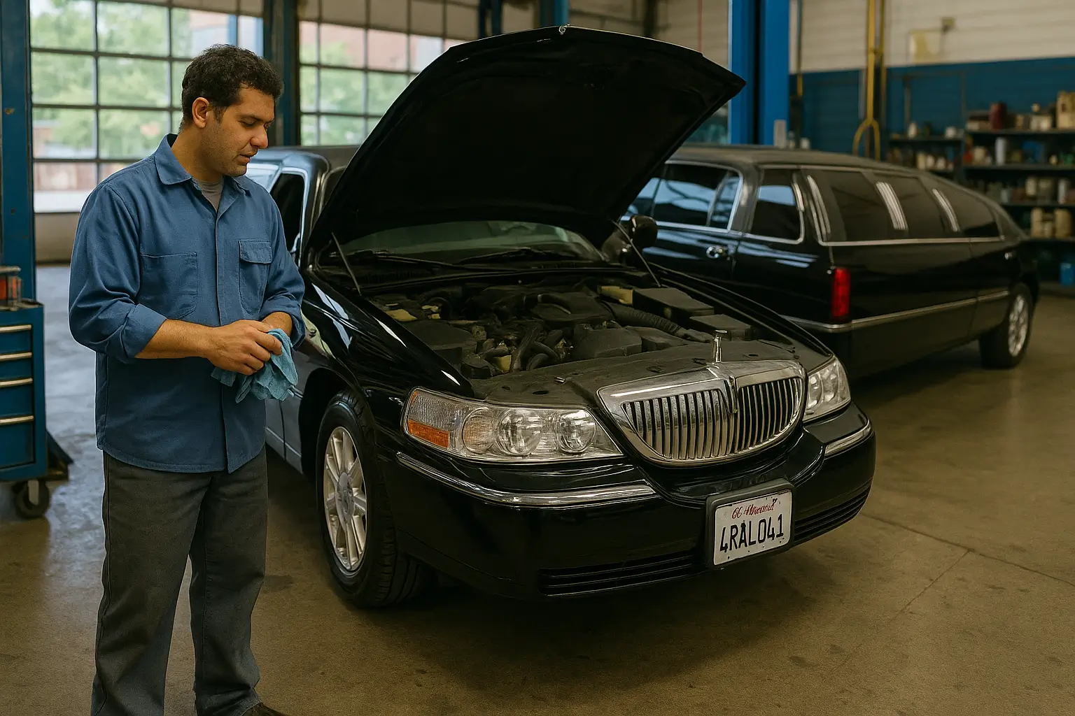 Lincoln Town Car Limousine Maintenance