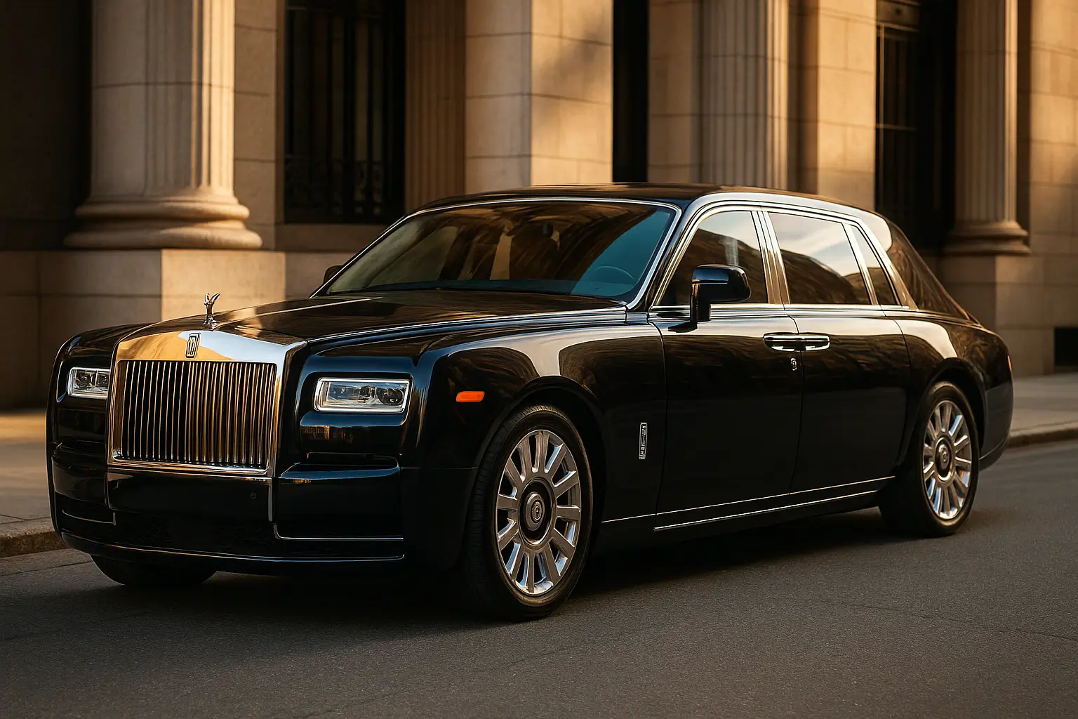 rolls-royce phantom limousine