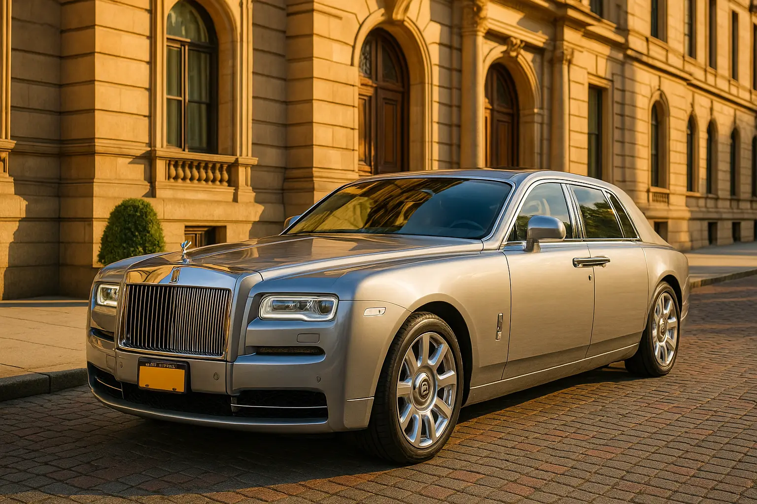Rolls-Royce Phantom Luxury Features exterior view