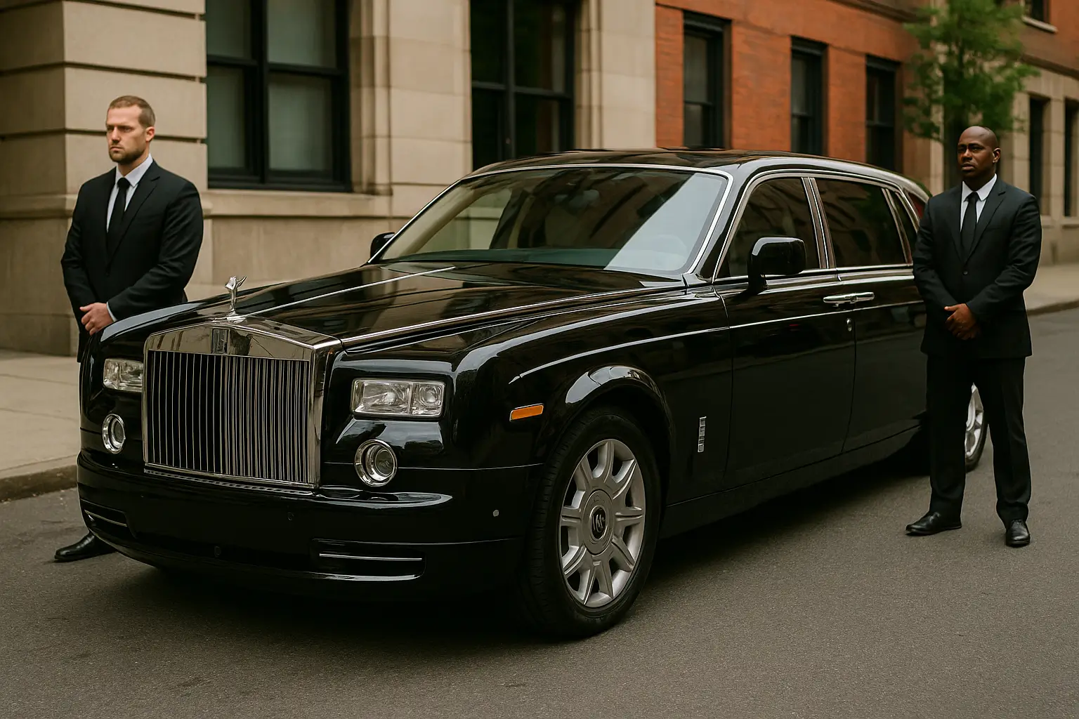 luxury rolls-royce phantom vip security vehicle