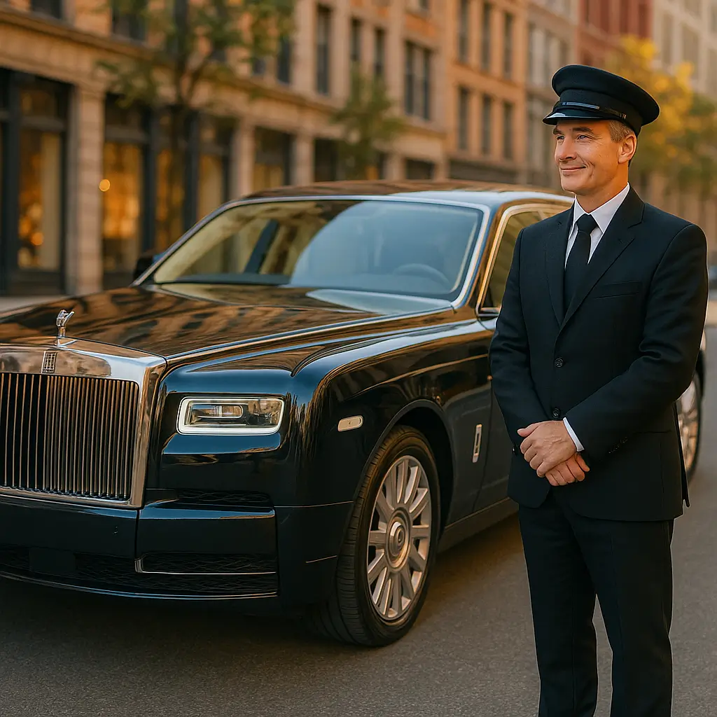 Rolls-Royce Phantom Chauffeur Experience from driver perspective