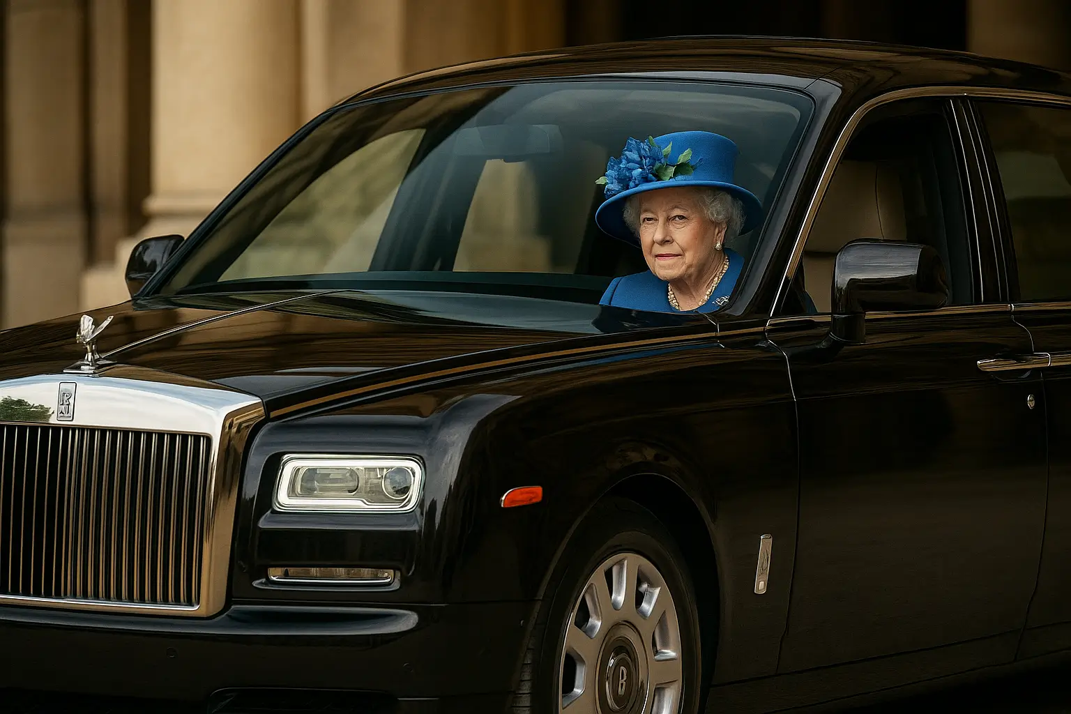 Rolls-Royce Phantom Royalty Symbolism luxury limousine representing power