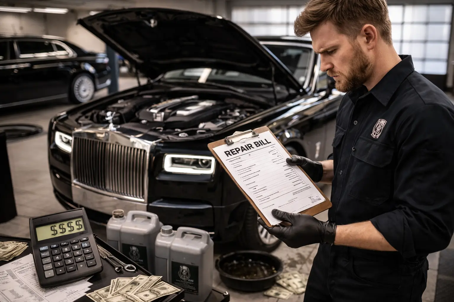 Rolls-Royce Phantom Maintenance Cost breakdown for luxury limousine ownership